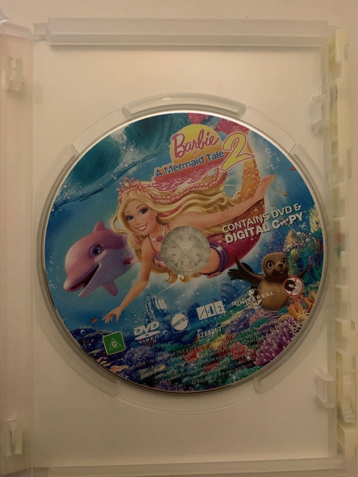 Barbie In A Mermaid Tale 2 (2011, DVD) Region 4