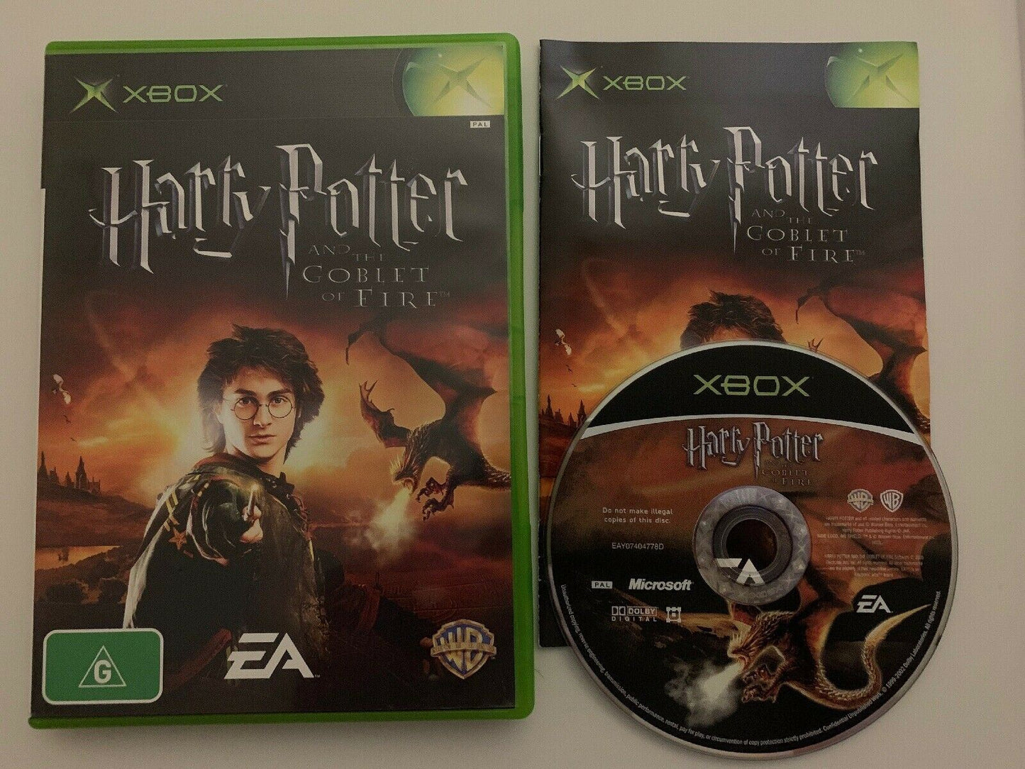 XBOX: Harry Potter & The Goblet Of Fire - AU Seller Free Postage