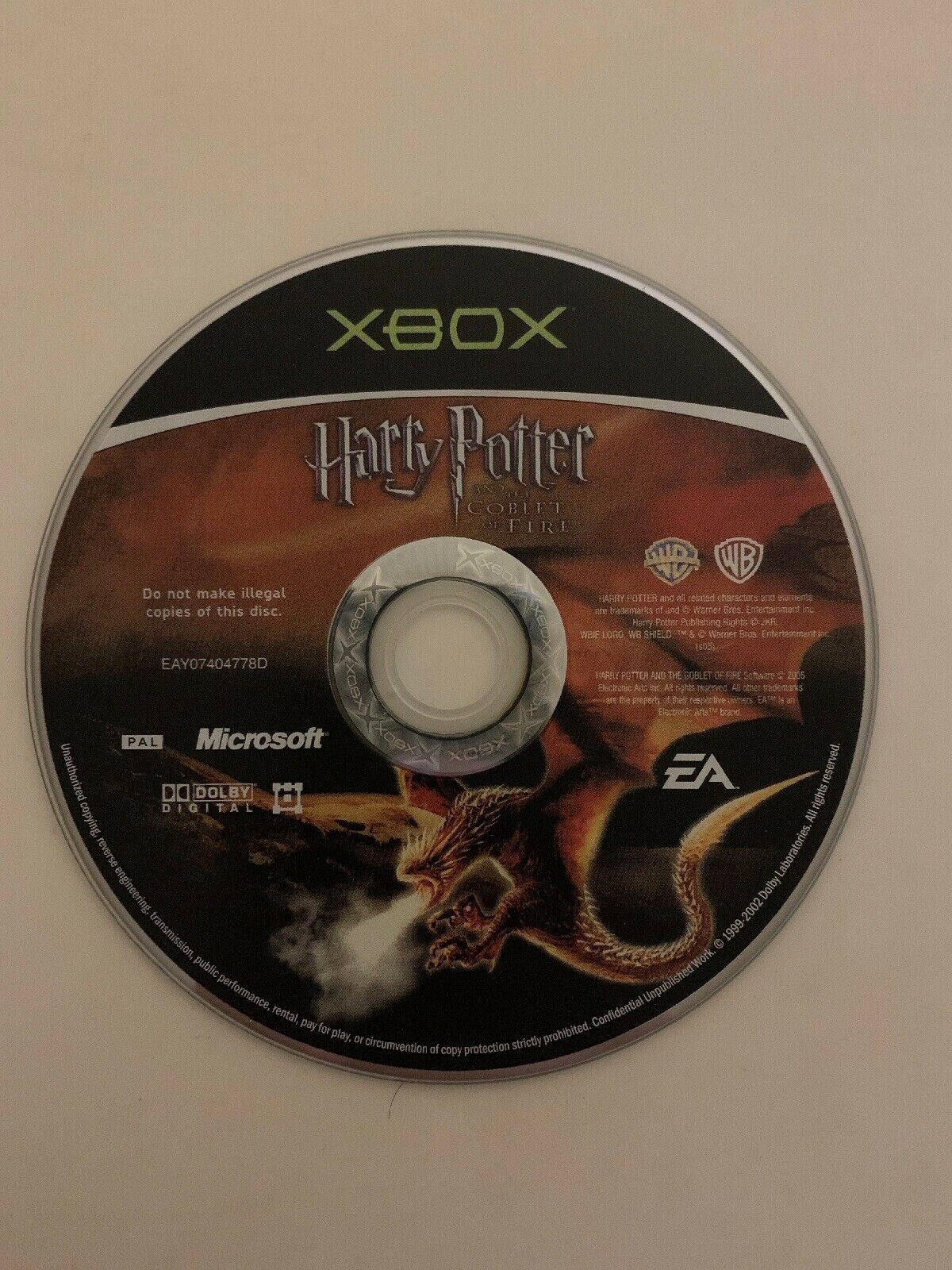 XBOX: Harry Potter & The Goblet Of Fire - AU Seller Free Postage