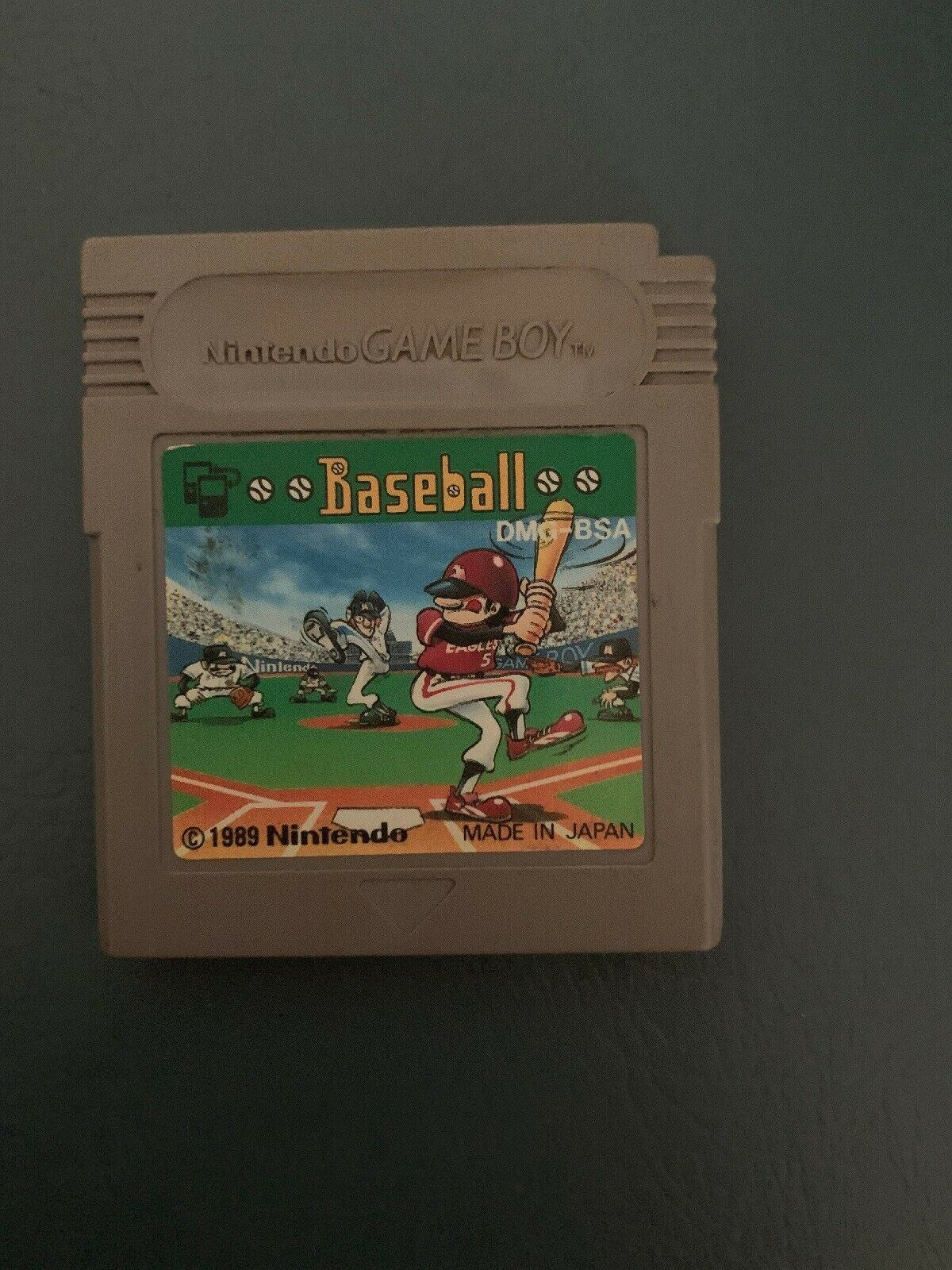 Gameboy Color Baseball Nintendo GameBoy game - Baseball / Mario Baseball JAPAN cartridge ...