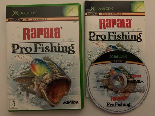 Rapala Pro Fishing (Microsoft Xbox, 2004) Xbox Game - FREE POST