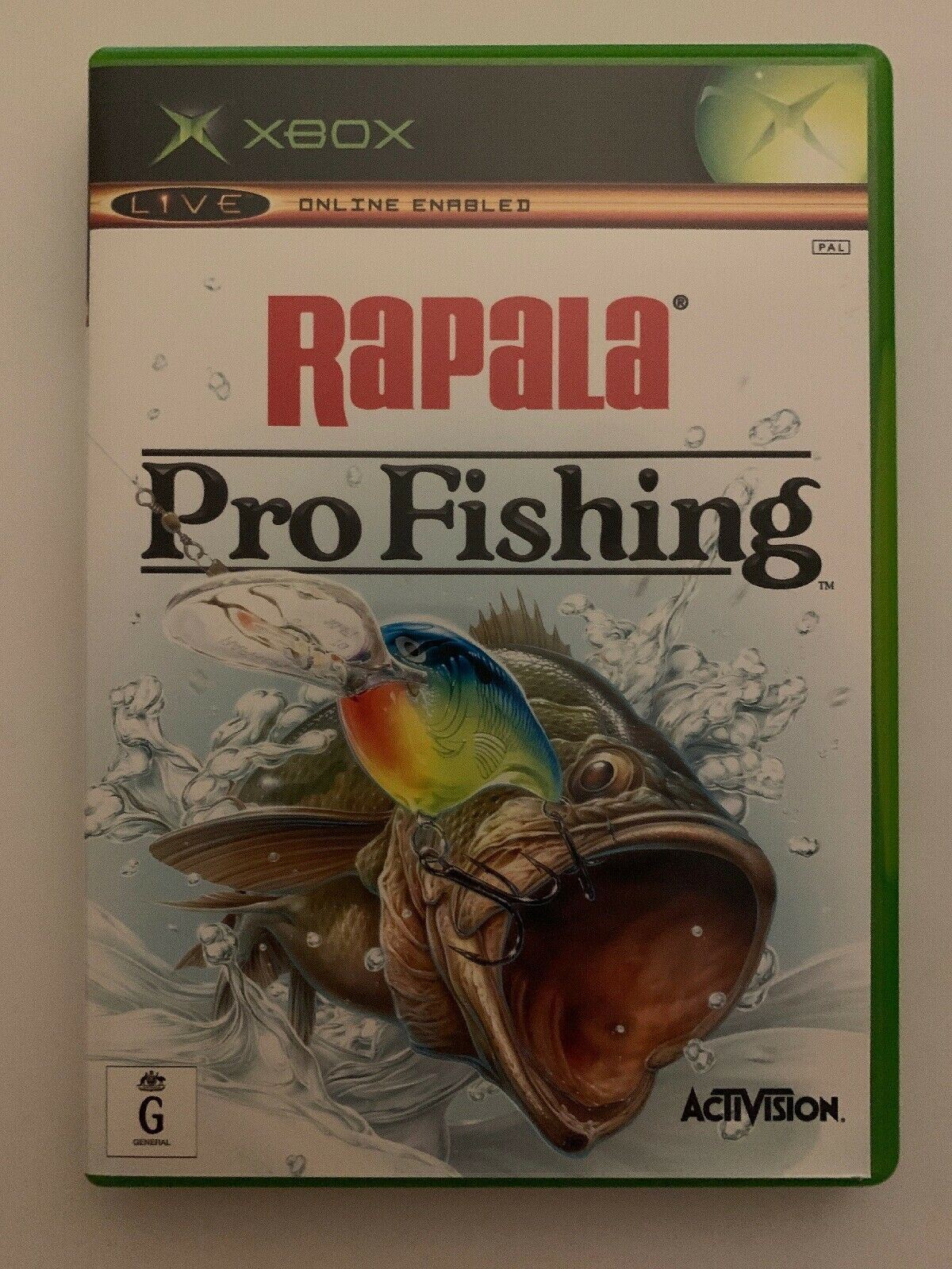 Rapala Pro Fishing (Microsoft Xbox, 2004) Xbox Game - FREE POST