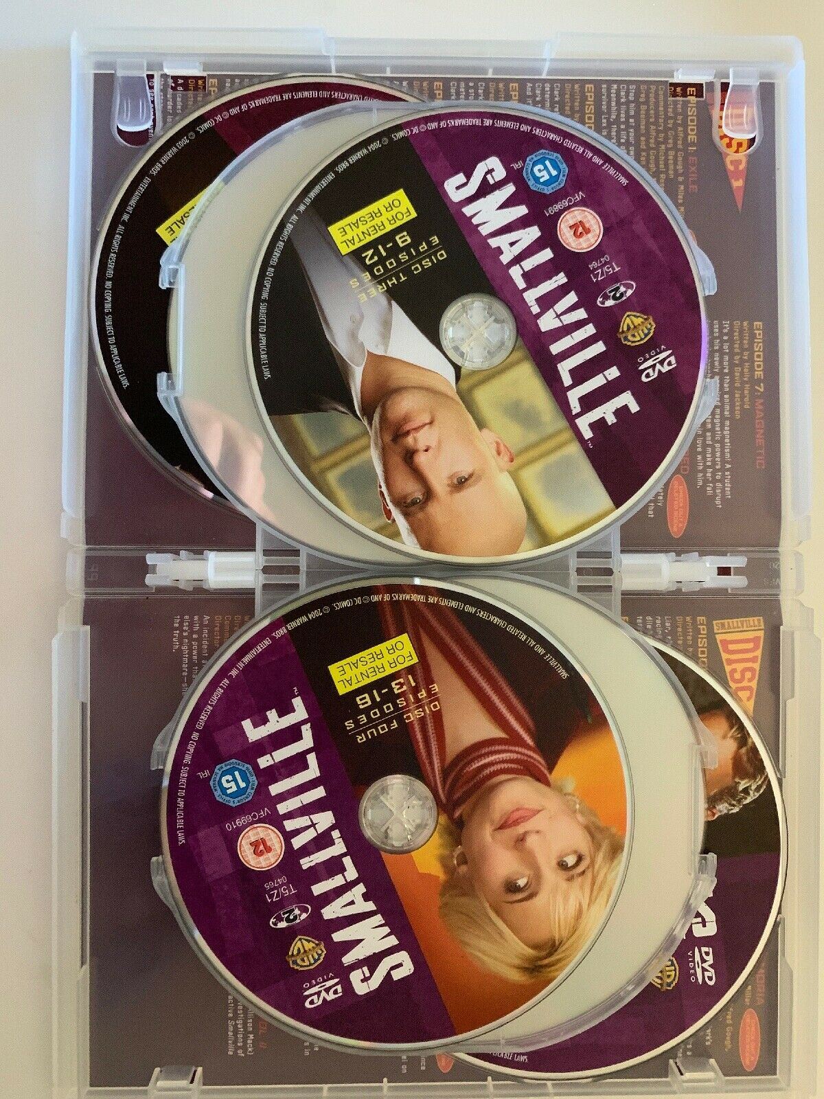 Smallville : The Complete Season 3 (6 Disc Set DVD) with Special Features