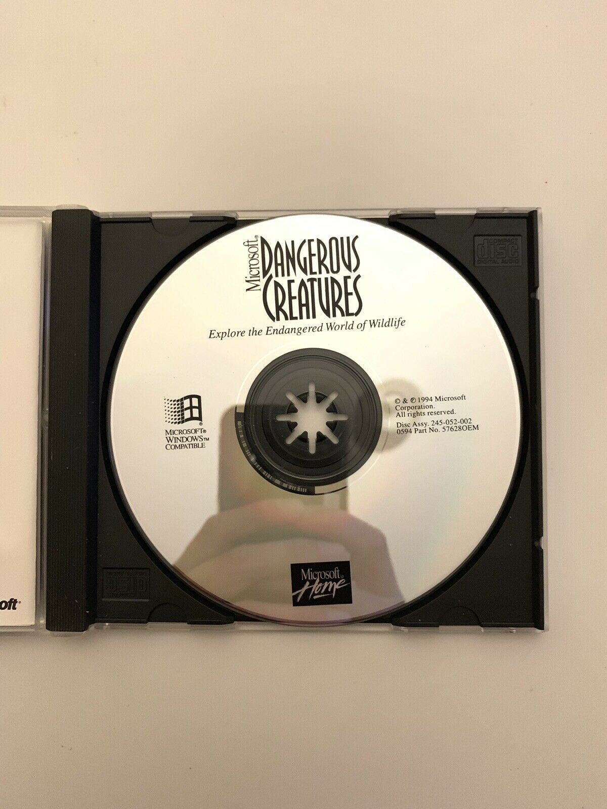 MICROSOFT DANGEROUS CREATURES - WINDOWS 95 3.1