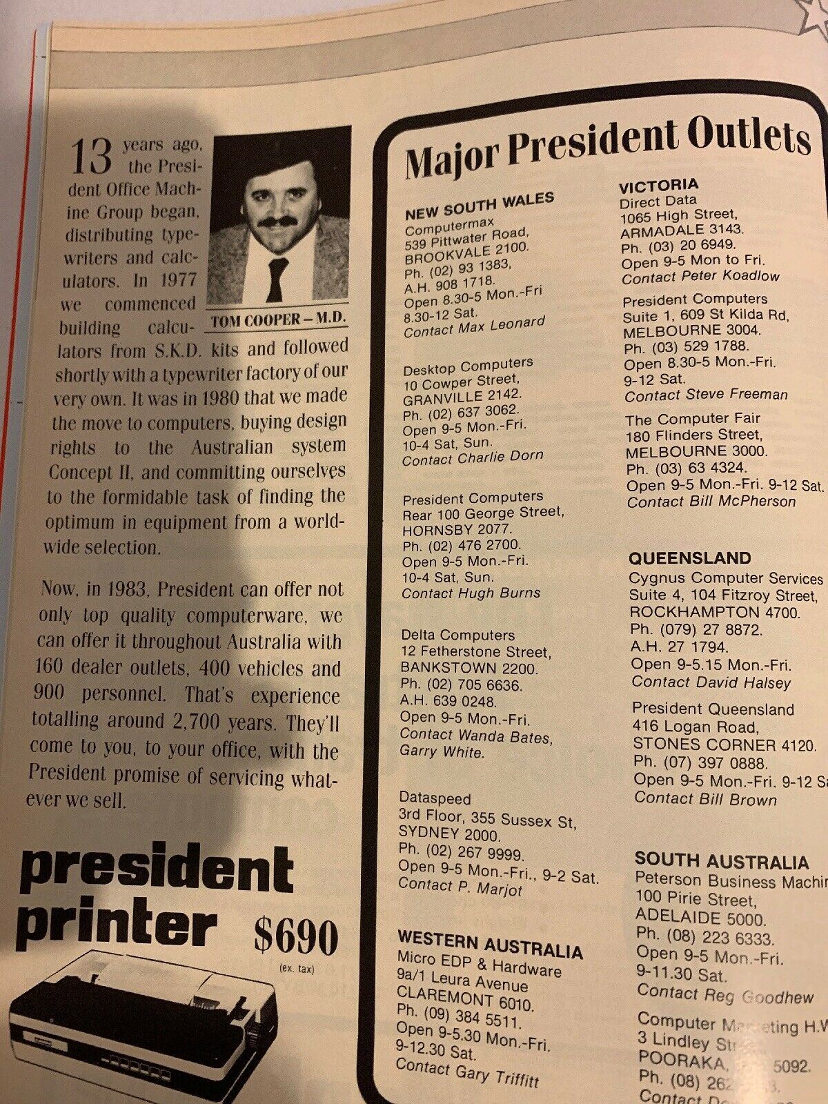 Australian Micro Computer Magazine January 1984