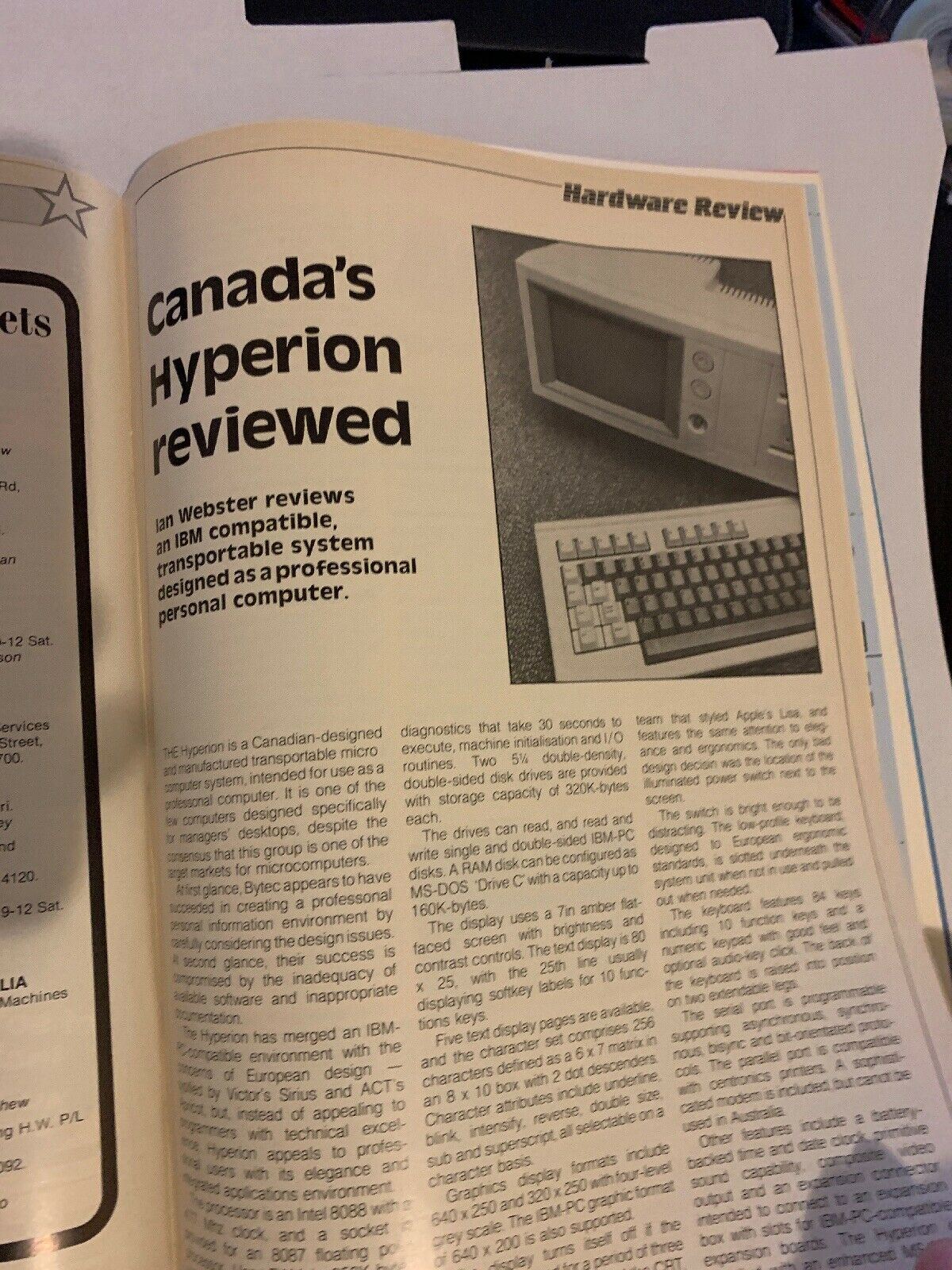 Australian Micro Computer Magazine January 1984