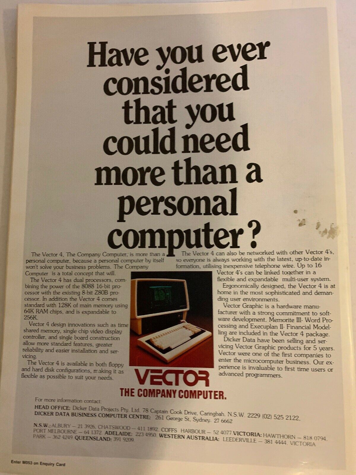 Australian Micro Computer Magazine December 1983 – Retro Unit