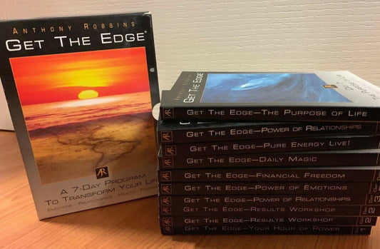Anthony Robbins Get The Edge A 7-Day Program To Transform Your Life 10 CD Volume