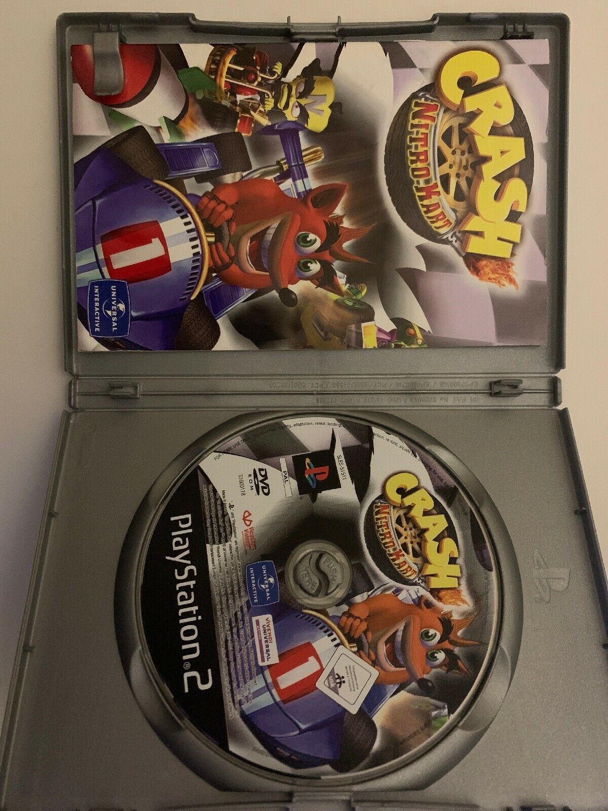 Crash Nitro Kart - Sony PlayStation 2 - PS2 - Complete & Manual - PAL