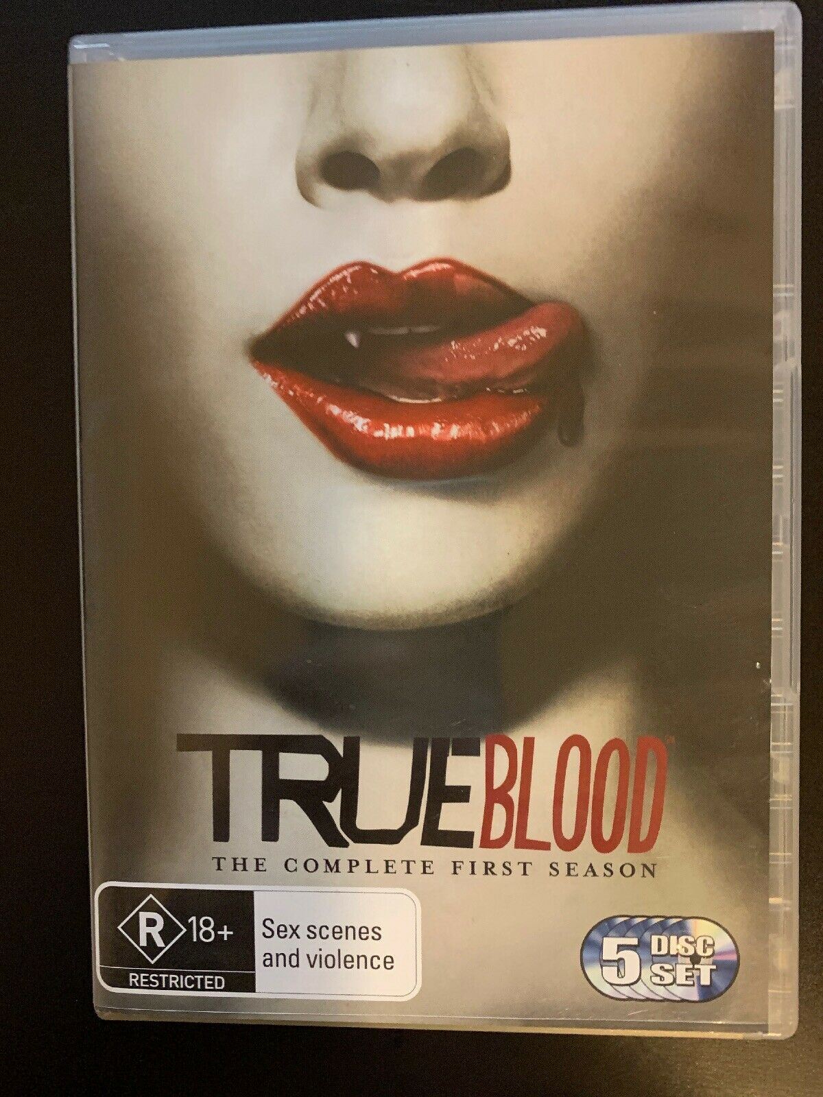 True Blood : Season 1 (DVD, 2009, 5-Disc Set)