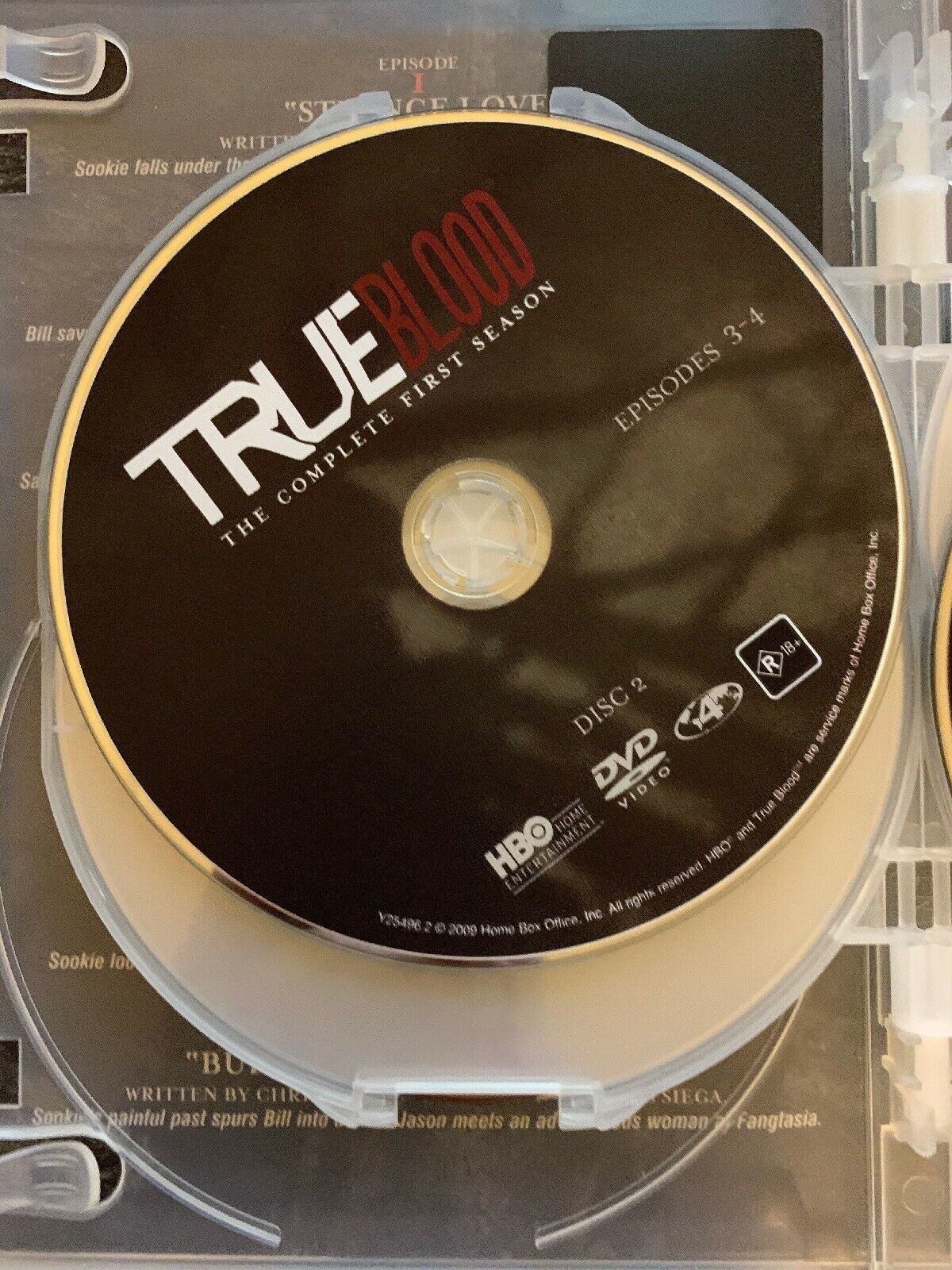 True Blood : Season 1 (DVD, 2009, 5-Disc Set)