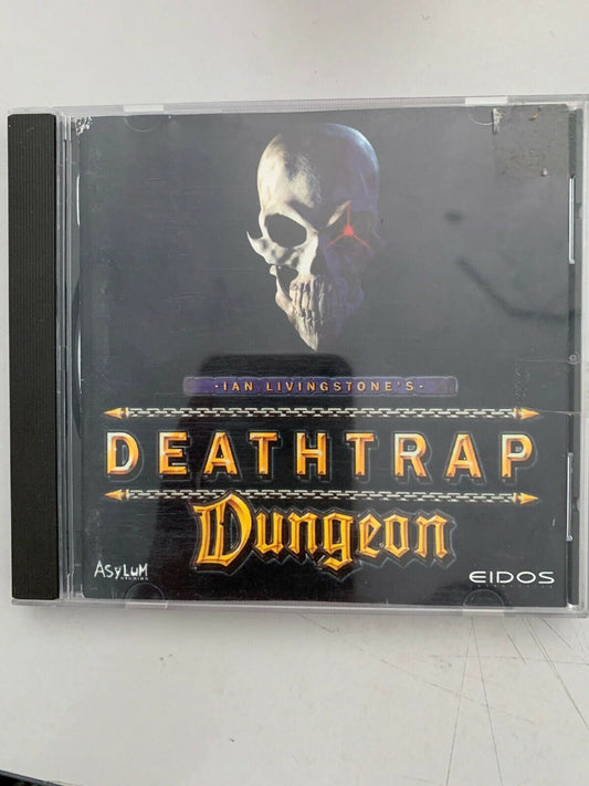 Ian Livingstones Deathtrap Dungeon (PC Windows, 1998) Eidos Adventure Game