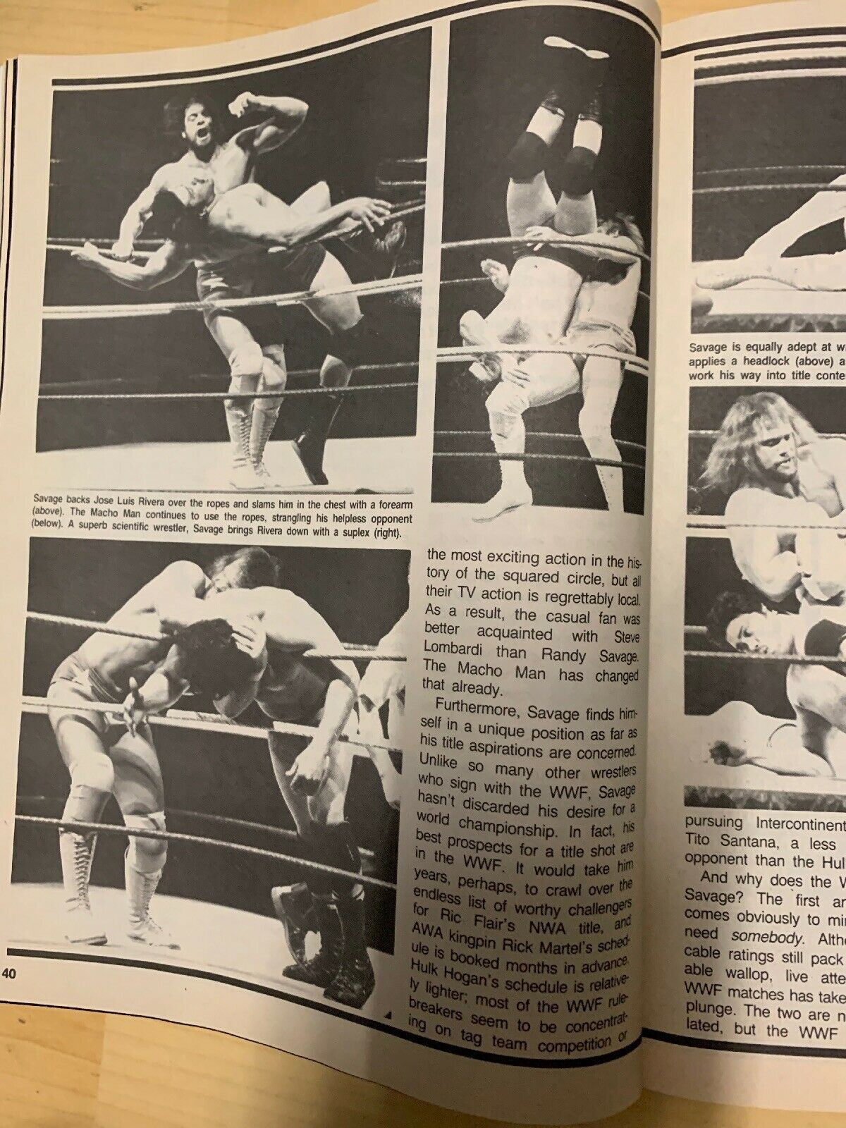 Wrestling Classics Capt Lou Albano's Summer 1992 Macho Madness