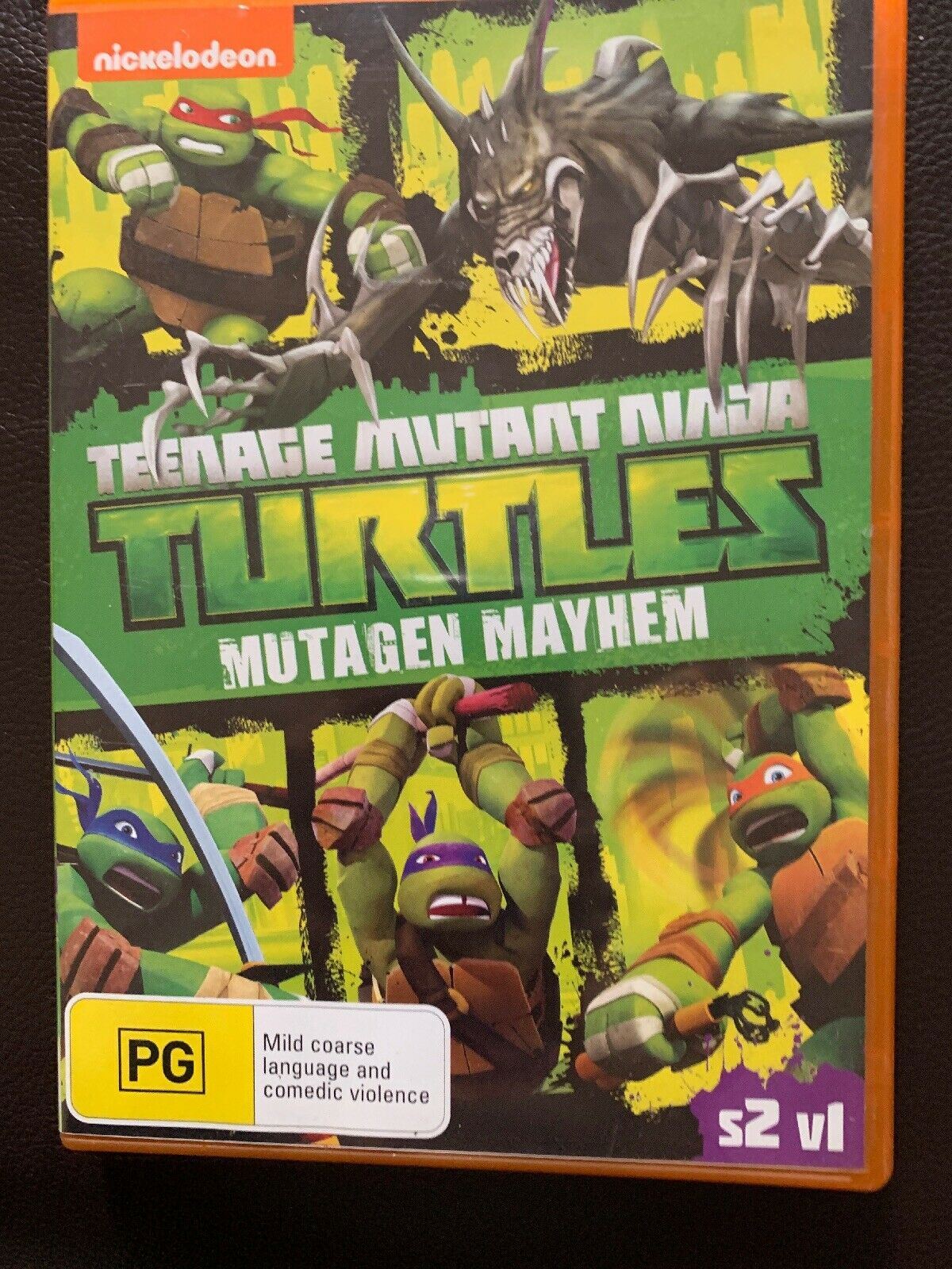 Teenage Mutant Ninja Turtles Mutagen Mayhem Season 2 Volume 1 DVD Region 4
