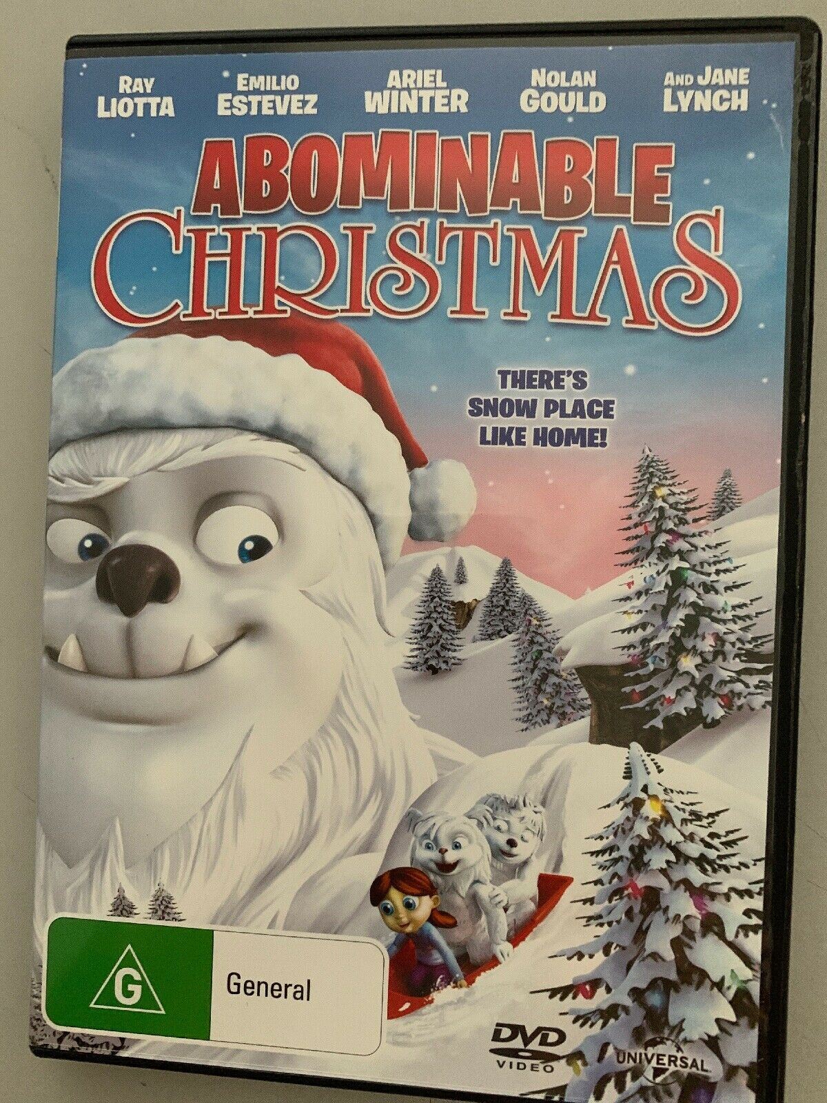 Abominable Christmas (DVD, 2012) Ariel Winter, Drake Bell, Emilio Estevez