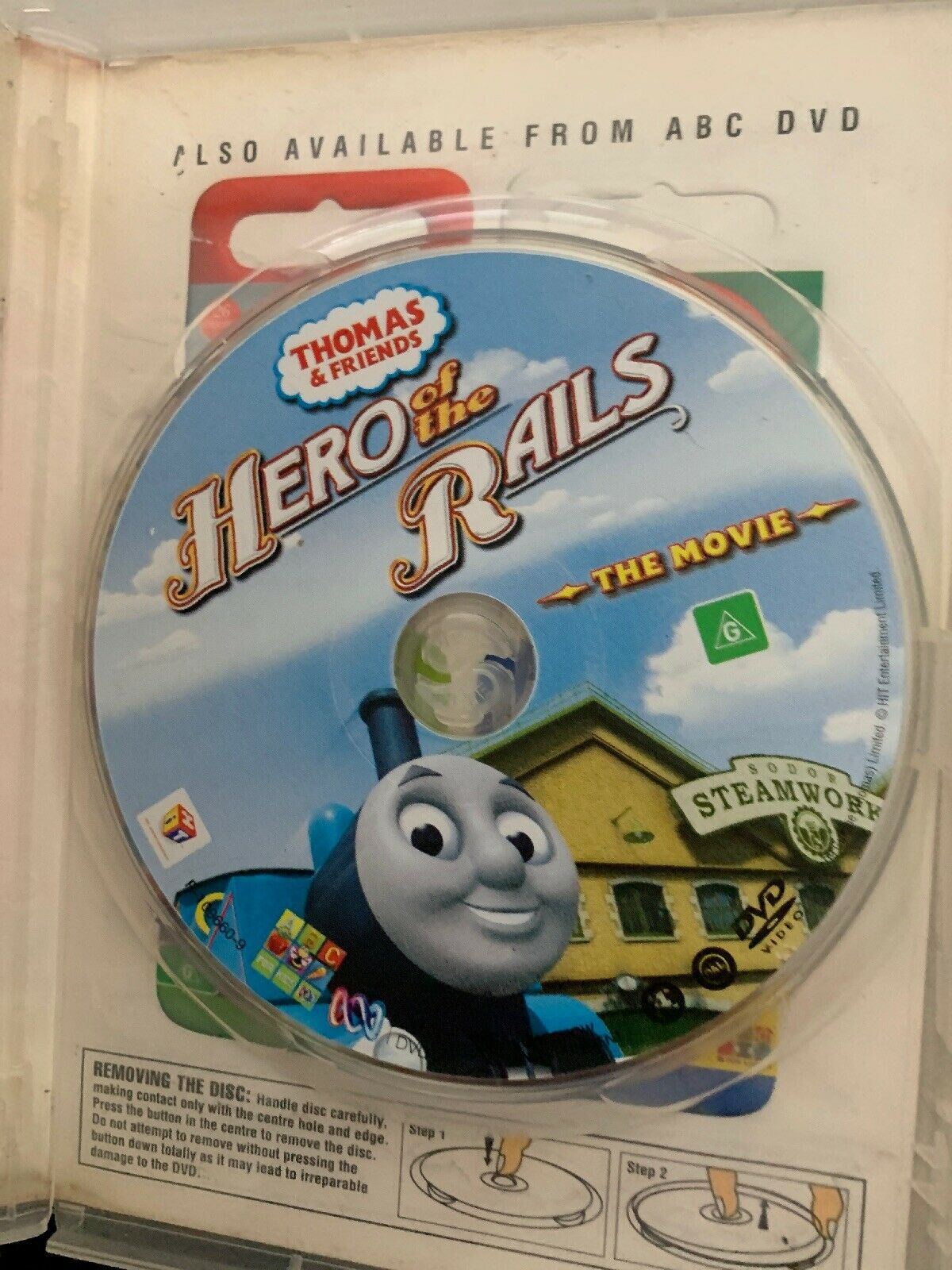 Thomas Friends Hero Of The Rails DVD 2009 Retro Unit