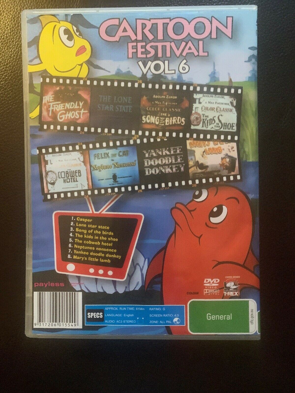 Cartoon Festival Vol 6 DVD  NEW