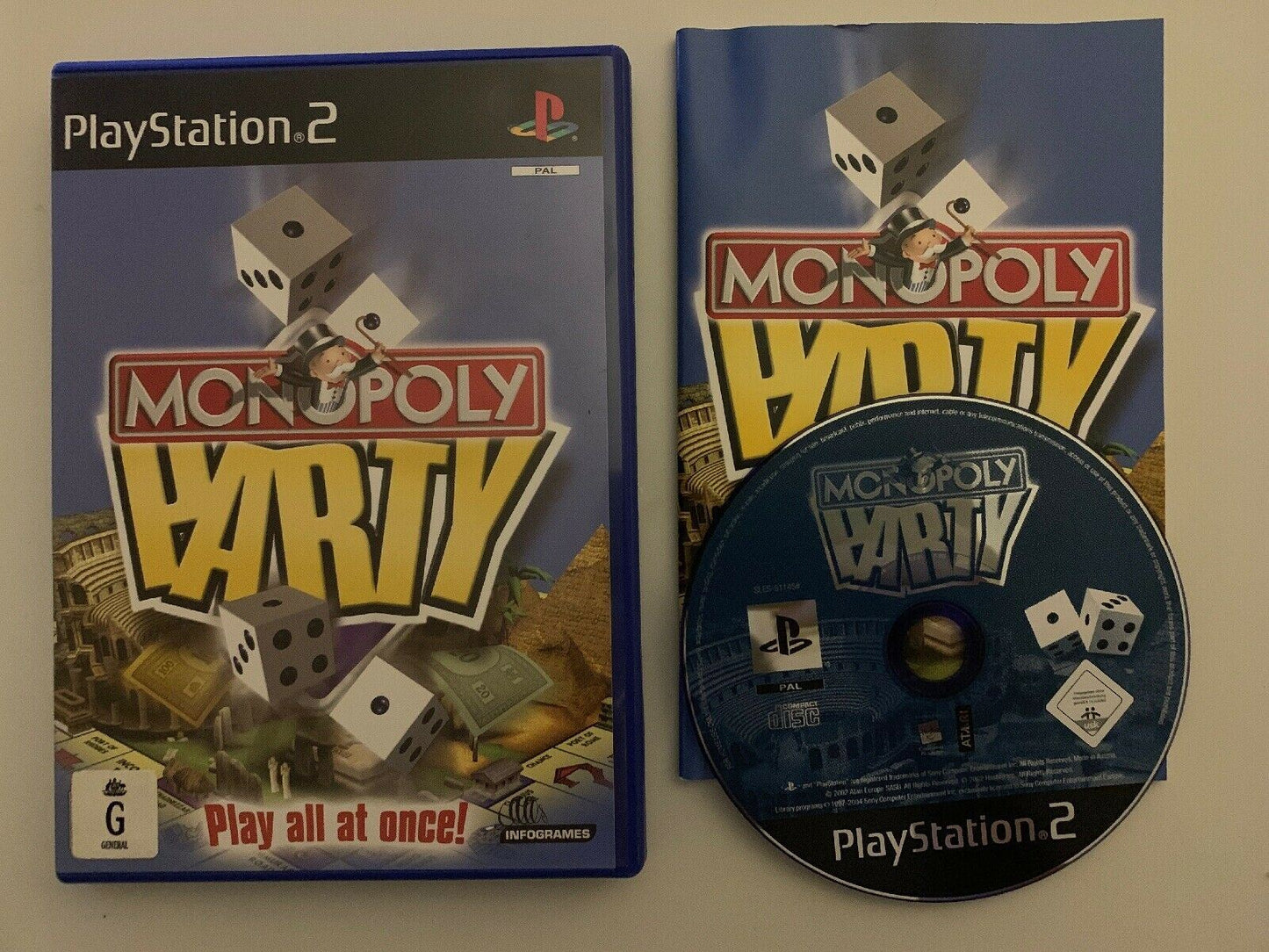 Monopoly Party - Complete Including Manual Sony Playstation 2 PS2 Game