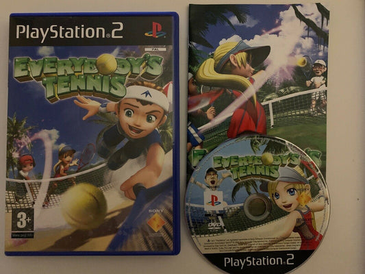 Everybody's Tennis - Sony Playstation 2 PS2 Classic Highly rated Tennis Game