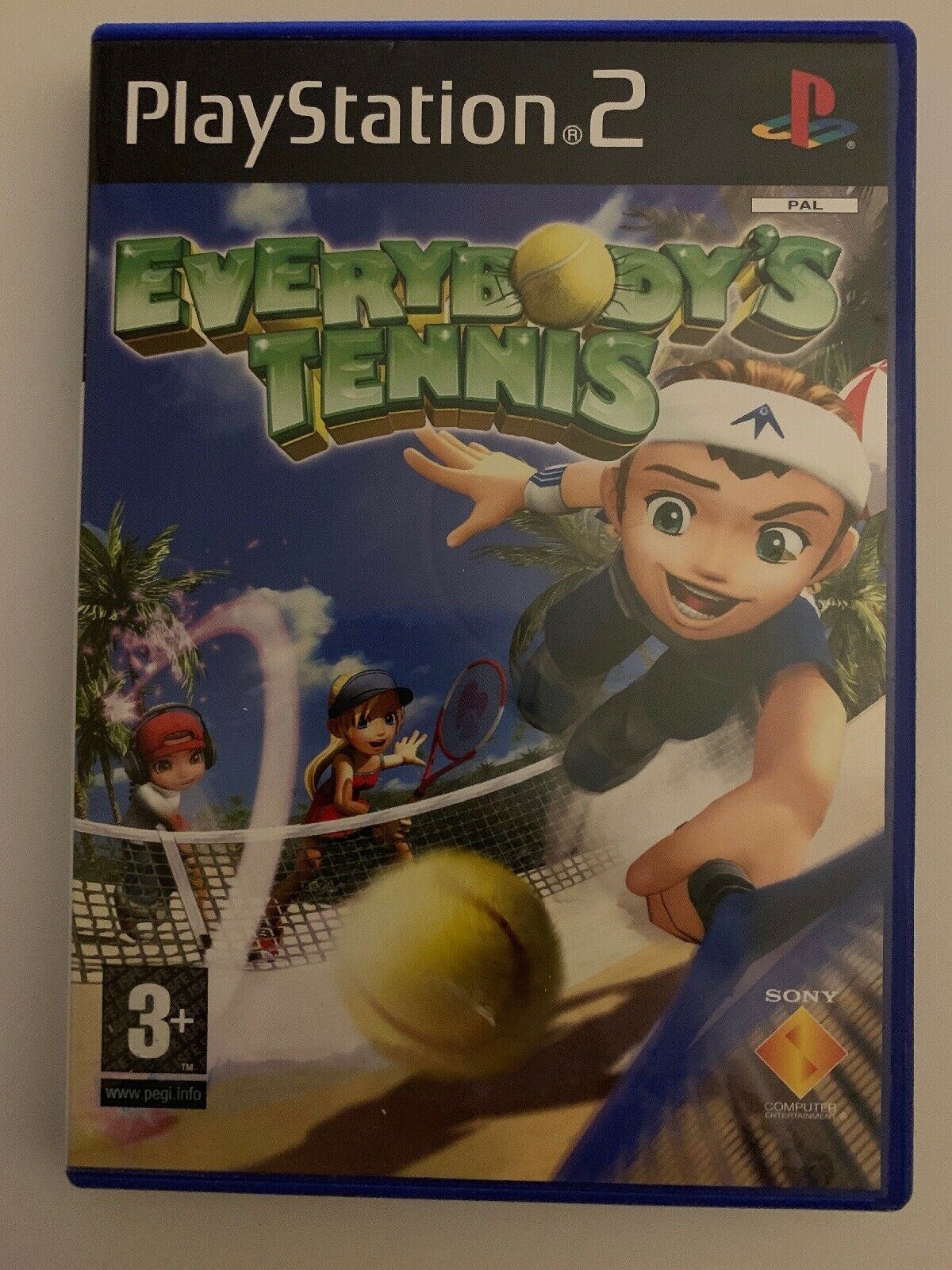 Everybody's Tennis - Sony Playstation 2 PS2 Classic Highly rated Tennis Game