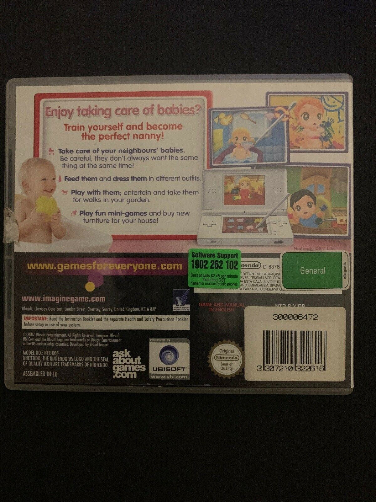 Imagine Babies  - Nintendo DS Game with Manual