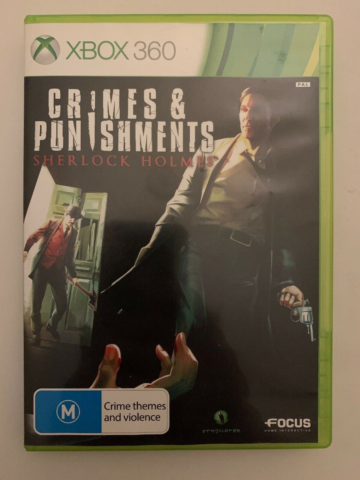 Crimes & Punishments Sherlock Holmes (Microsoft Xbox 360) with Manual