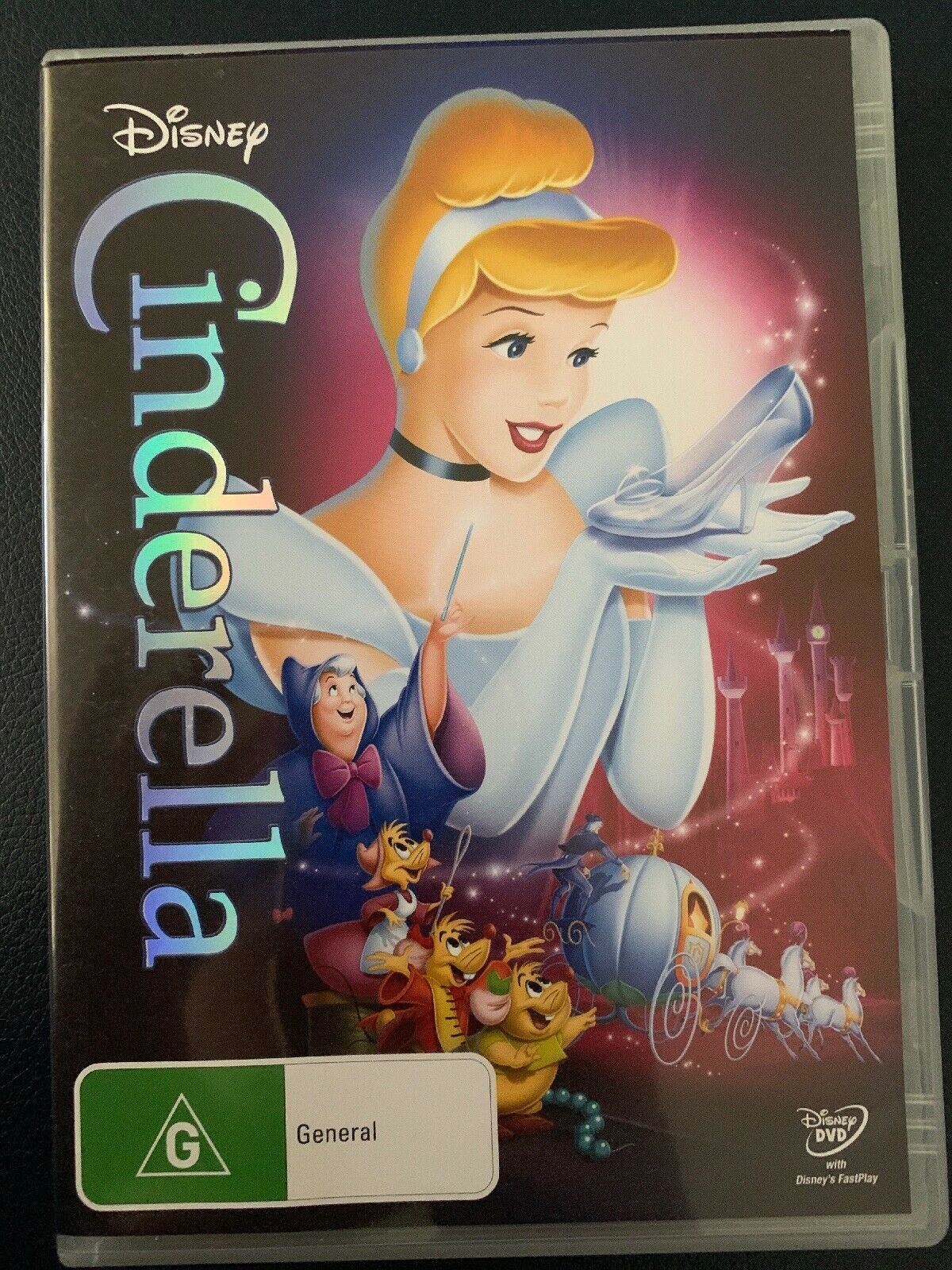 Disney's Cinderella (DVD, Region 4) Pal - Classic Film - Free Australian Postage