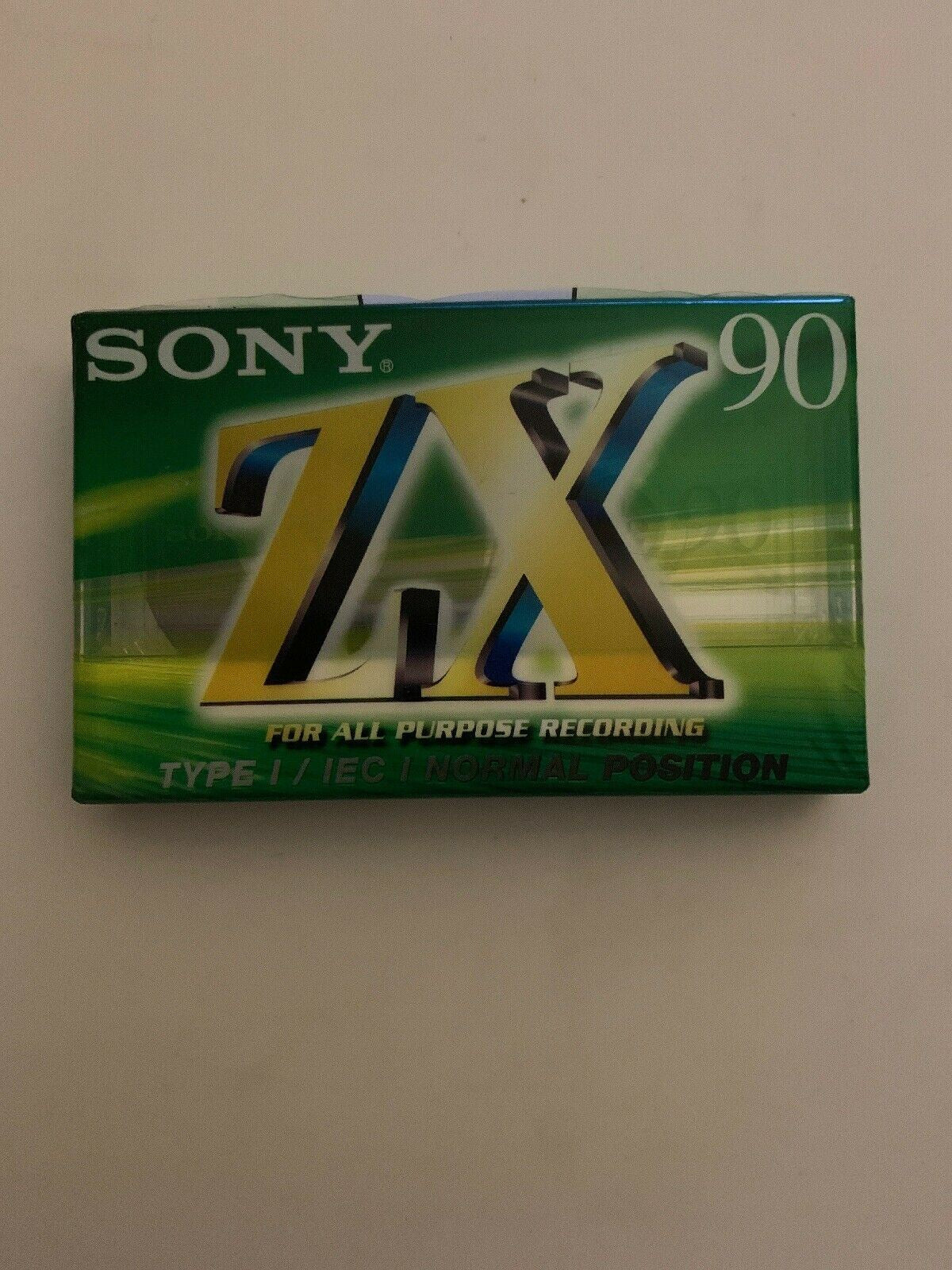 Brand New Sealed! - SONY ZX C-90ZXA BLANK 90 minute CASSETTE TAPE