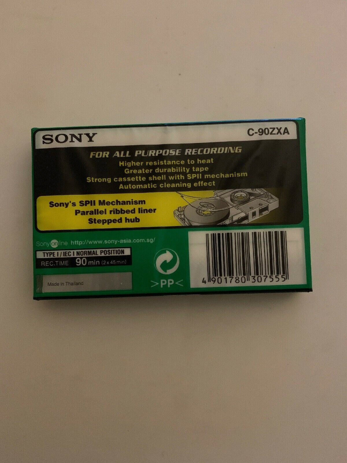 Brand New Sealed! - SONY ZX C-90ZXA BLANK 90 minute CASSETTE TAPE