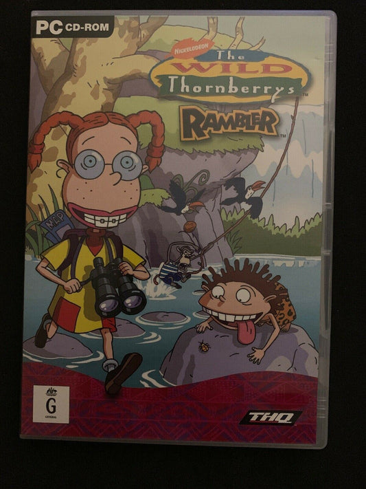 The Wild Thornberrys: Rambler - PC CD-ROM (2000) Vintage Nickelodeon Rugrats