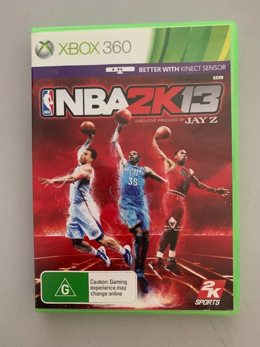 NBA 2K13 NBA2K13 XBOX 360 Produced By Jay Z Aust seller fast shipping