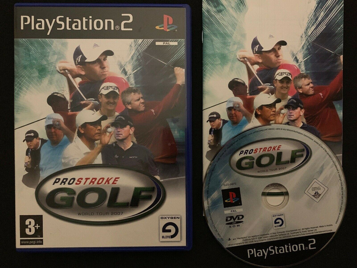 ProStroke Golf: World Tour 2007 (PS2) Sony Playstation 2 Professional Golf Game