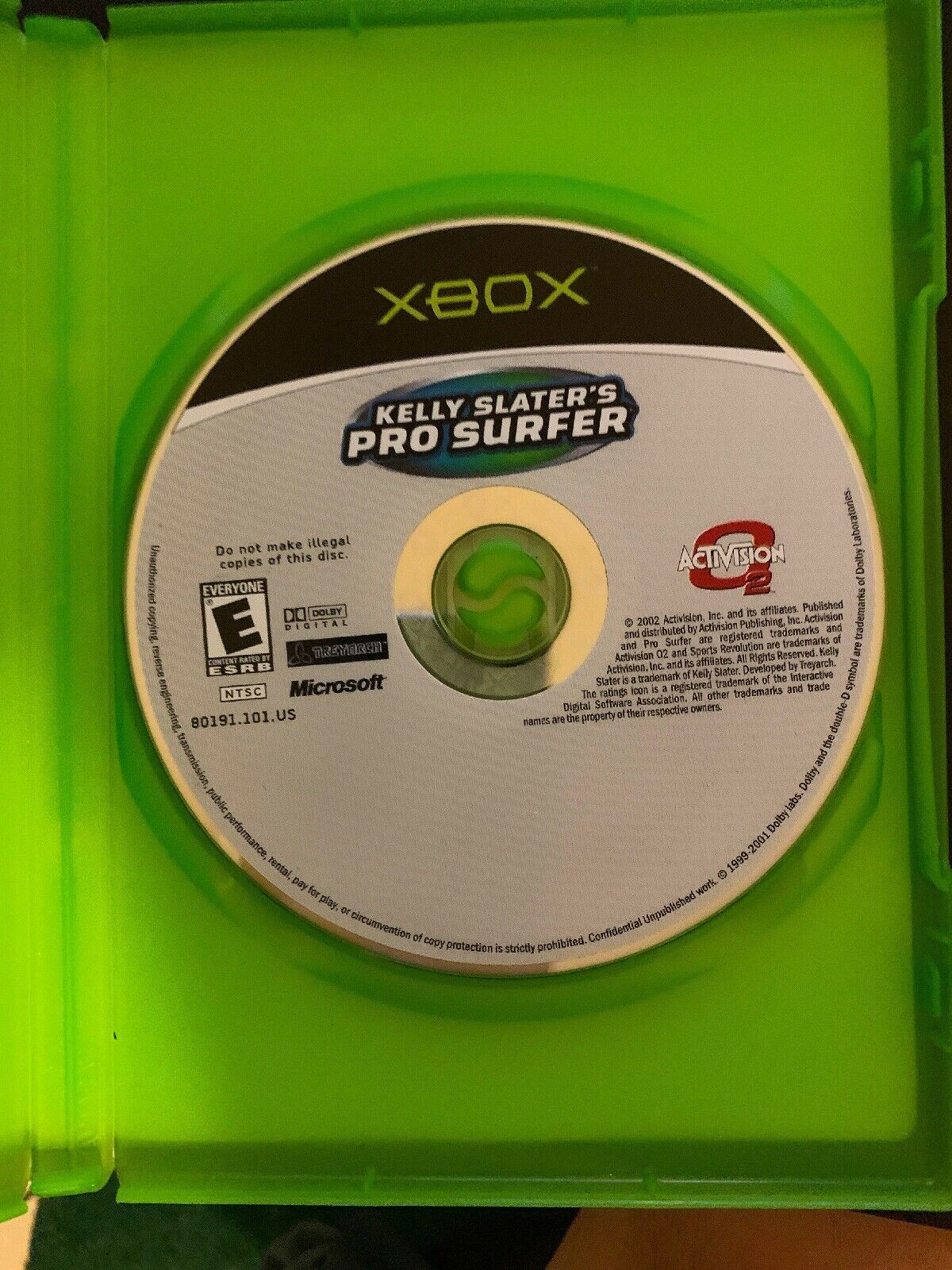 Kelly Slater's Pro Surfer - Original Microsoft Xbox Game PAL