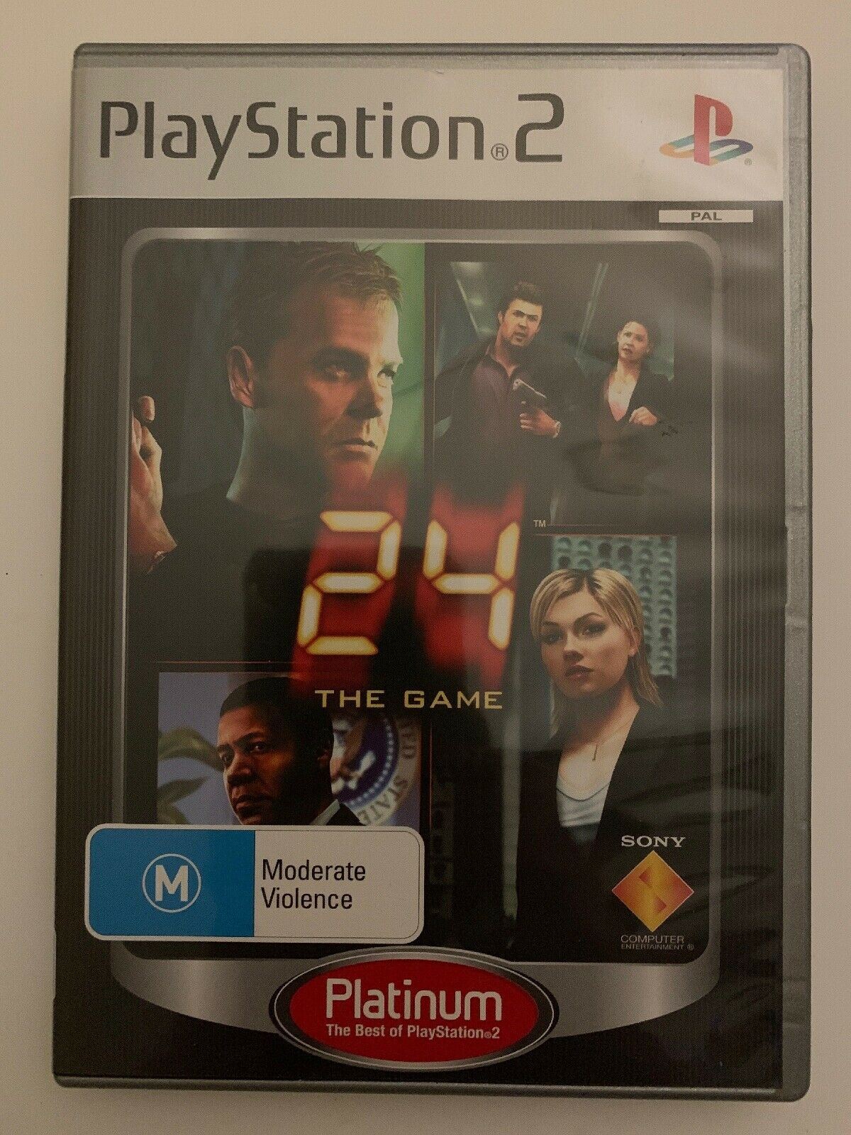 24 The Game - Sony Playstation 2 PS2 PAL Game