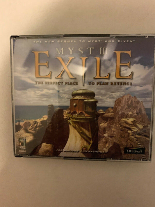 Myst III 3 Exile PC CDROM (2001) With Manual