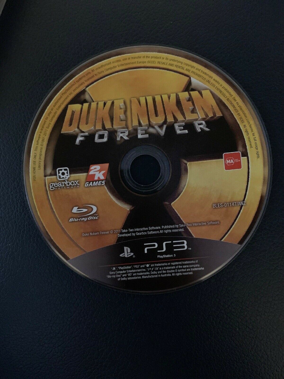 Duke Nukem Forever - PS3 Sony PlayStation 3 FPS Shooter Game