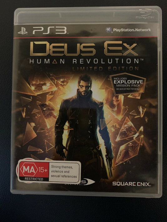 Deus Ex Human Revolution - Limited Edition (PS3 Sony Playstation 3 Game)