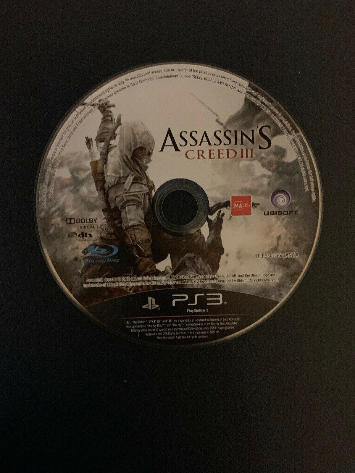 Assassins Creed 3 III Special Edition - Sony Playstation 3 PS3 Game