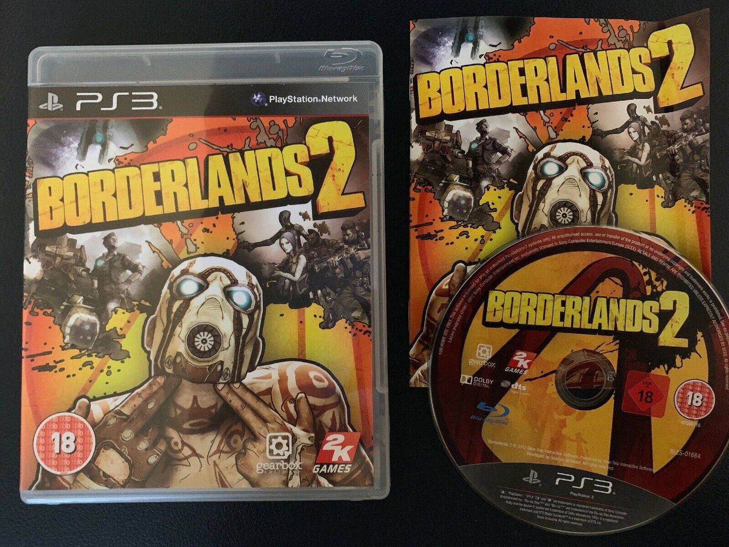 Borderlands 2 - Sony PlayStation 3 PS3 with Manual Complete