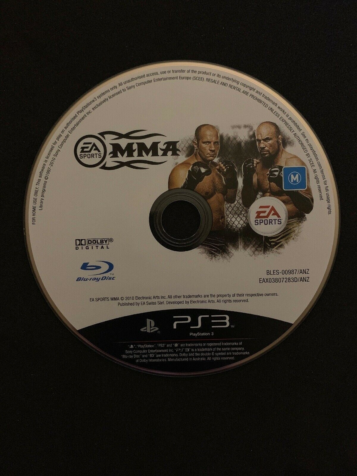 EA Sports : MMA ( SONY PS3 ) - Free Postage