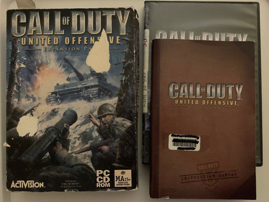 Call Of Duty United Offensive Expansion Pack PC CD  + GAME