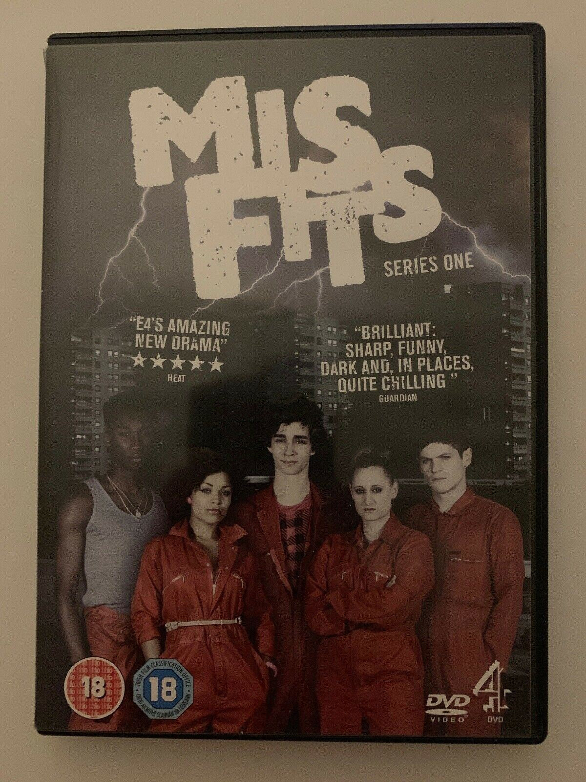 MISFITS ~ Season 1 ~ British Comedy Series UK DVD Iwan Rheon Lauren Socha