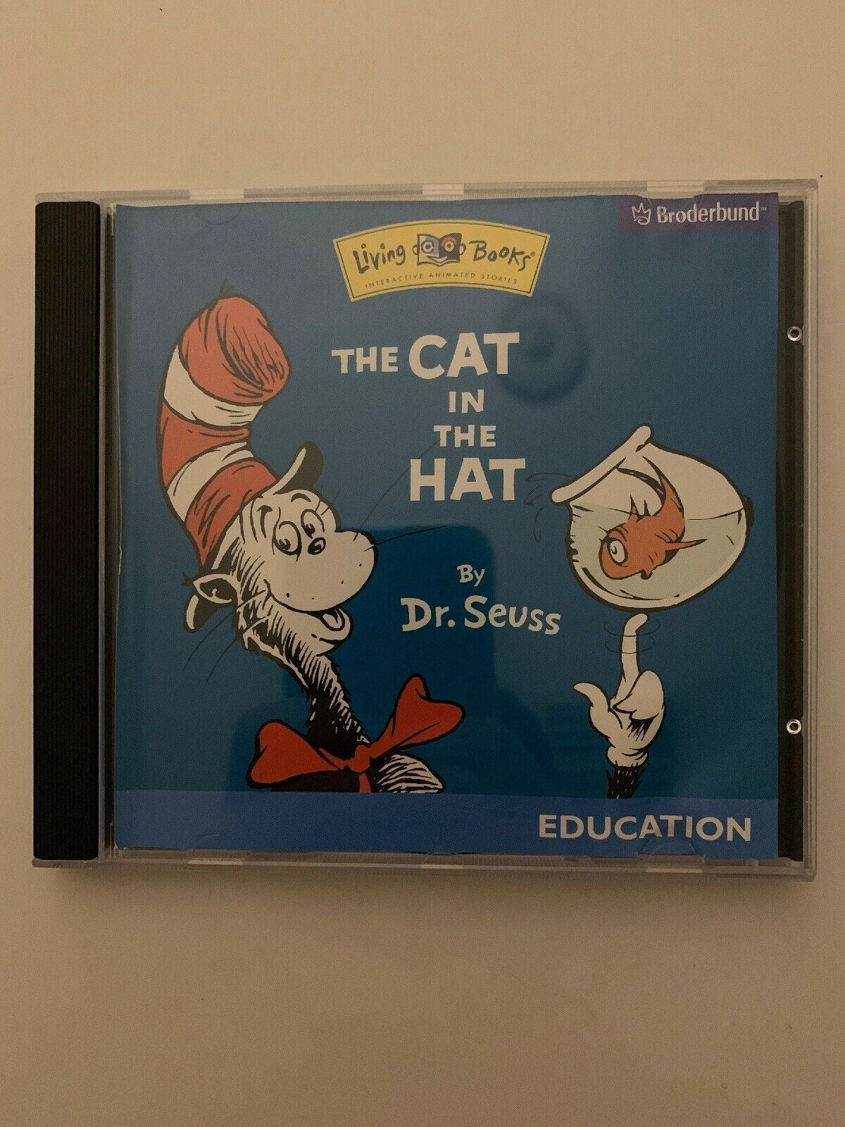 The Cat In The Hat by Dr Seuss -  The Learning Company PC MAC CDROM Educational
