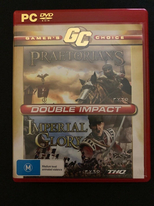 Praetorians & Imperial Glory - 2 RTS Real-time Strategy Games in 1 PC Windows