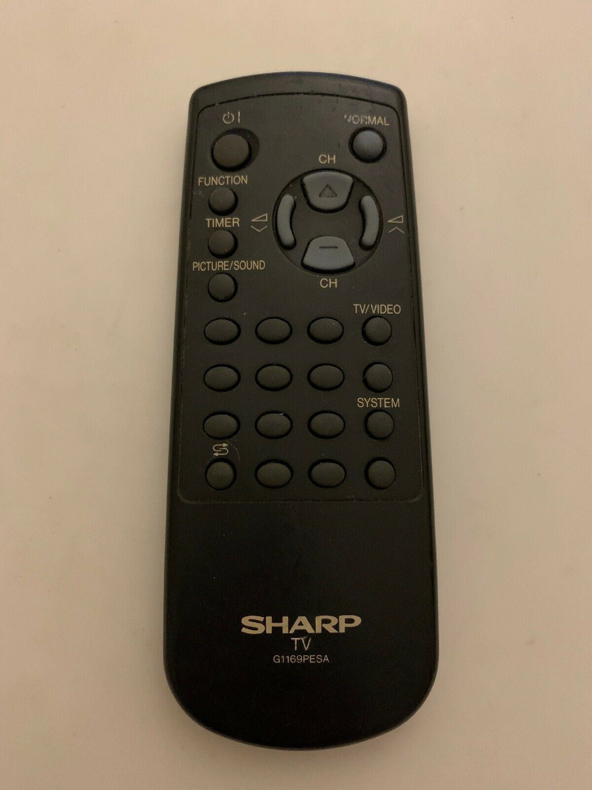 Genuine Sharp G1169PESA TV Remote Control