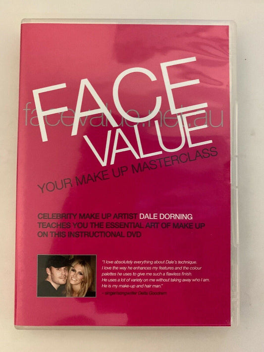 Face Value: Your Makeup Masterclass by Celebrity Make Up Artist Dale Dorning DVD