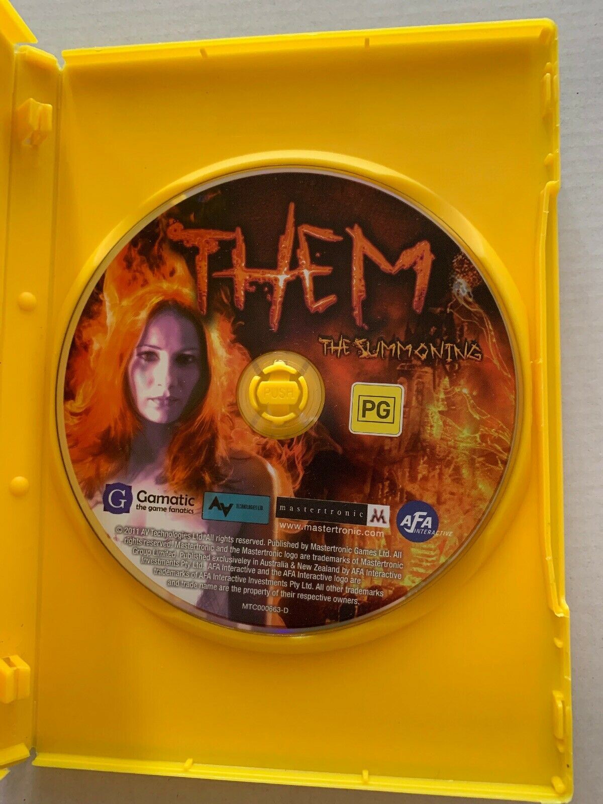 THEM "THE SUMMONING"  PC Windows GAME
