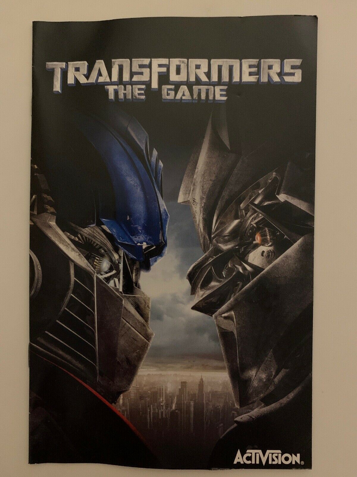 Transformers: The Game (PS2) Activision Action Adventure Game