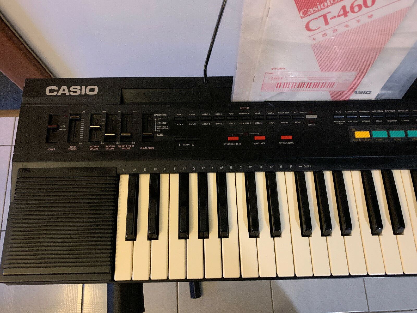 Casio ct 460 discount keyboard