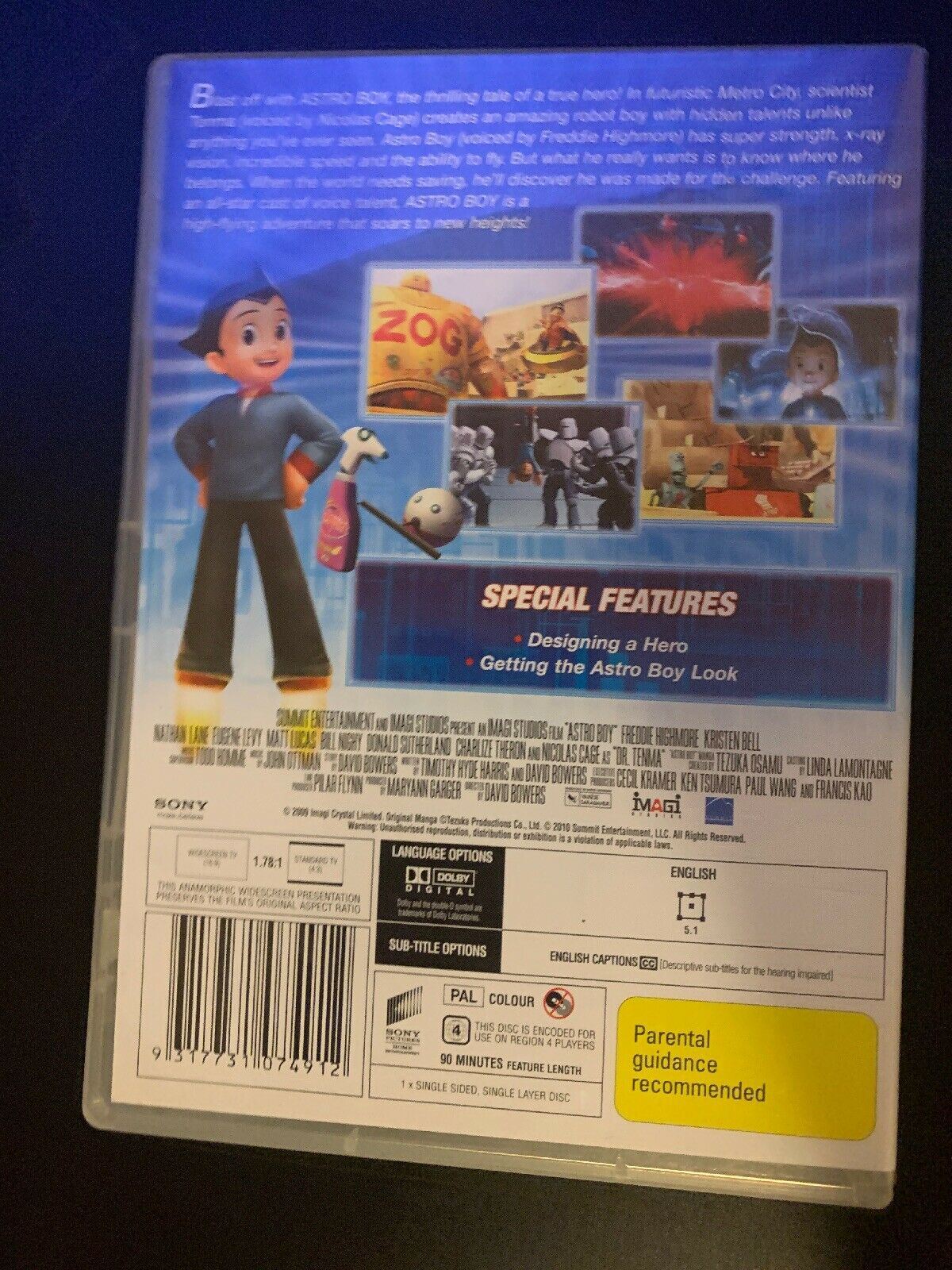 Astro Boy (DVD, 2010)